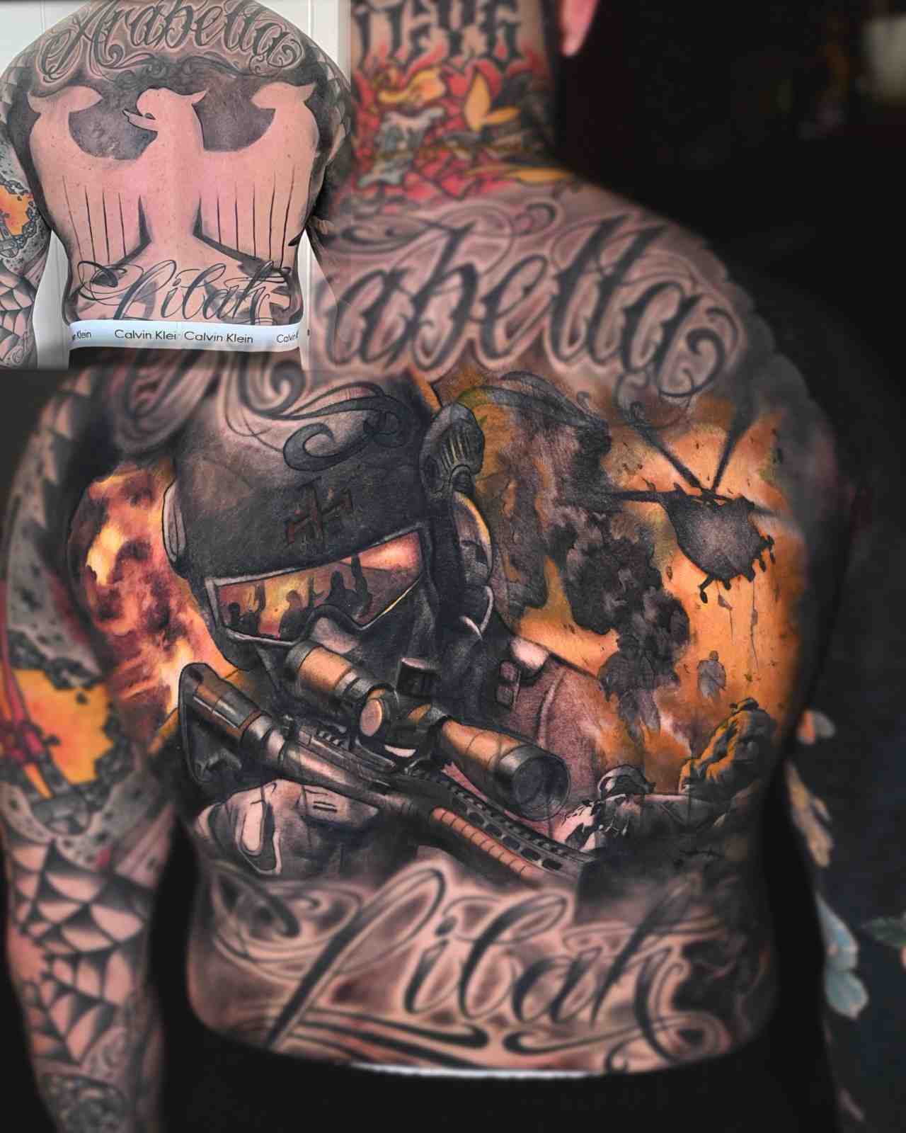 Best color realism tattoo in Glasgowe